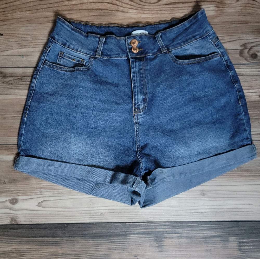 Forever 21 high waisted denim shorts